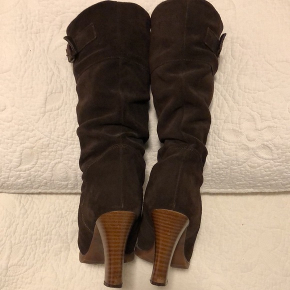 Aldo size 39 (approx 8.5US) brown suede boots - Picture 6 of 11